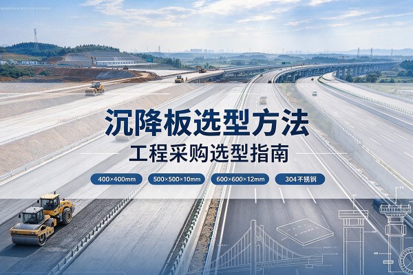 山亭沉降板选择方法