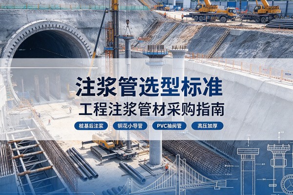 山亭注浆管选型标准