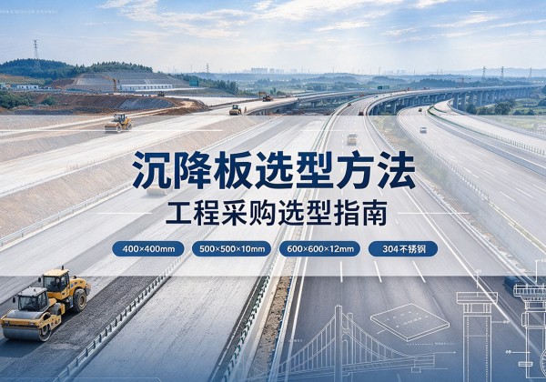 山亭沉降板选择方法