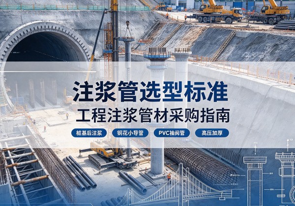 山亭注浆管选型标准